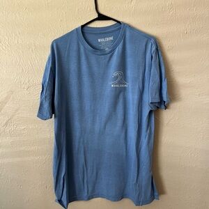 Blue Men's Whalebone Wave T-Shirt